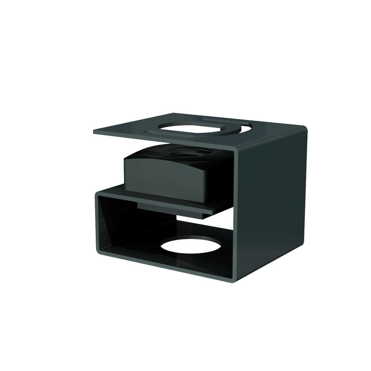 Cage/Captive Nut, 3/4 view