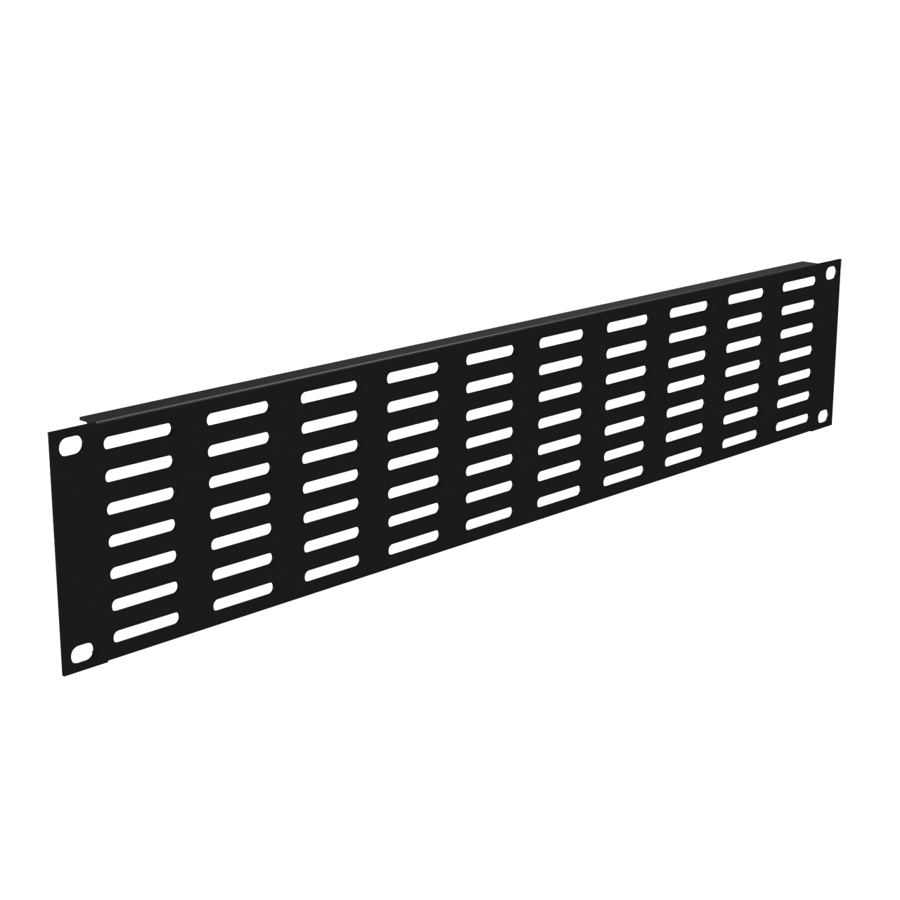 2 Space Rack Horizontal Slot Vent Panels