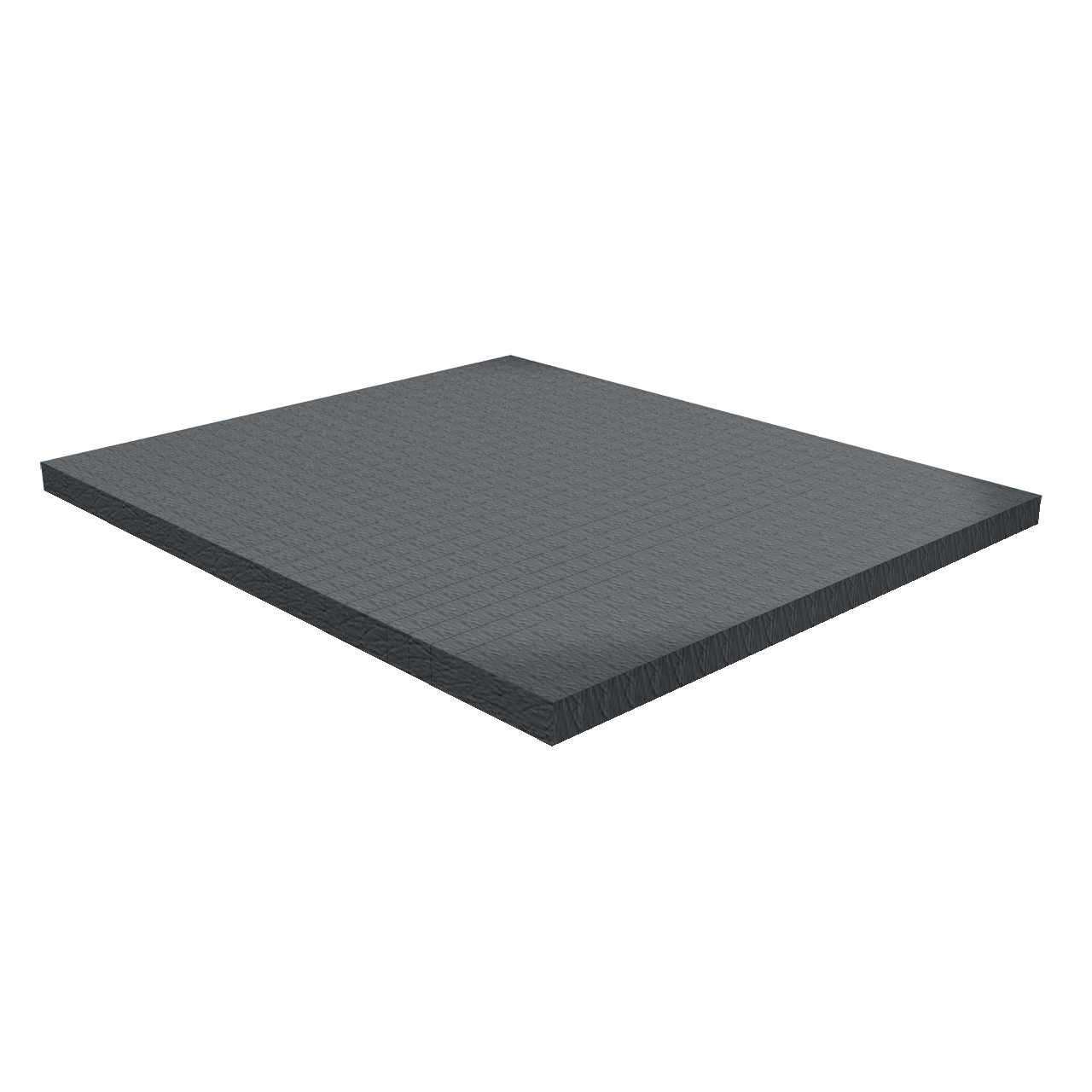 2" thick 1.5lb Polyester Diced Cube Foam