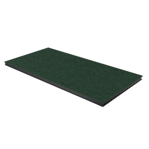 1/4in Corrugated Laminate - Forest Green