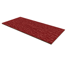1/8in Textured Fiberglass (FRP) Laminate - Red