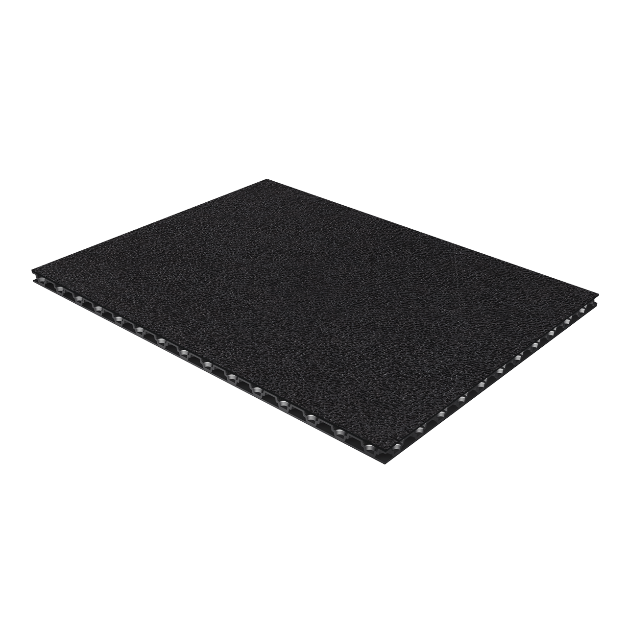 3/8" Polypropylene Tri-Laminate - Black