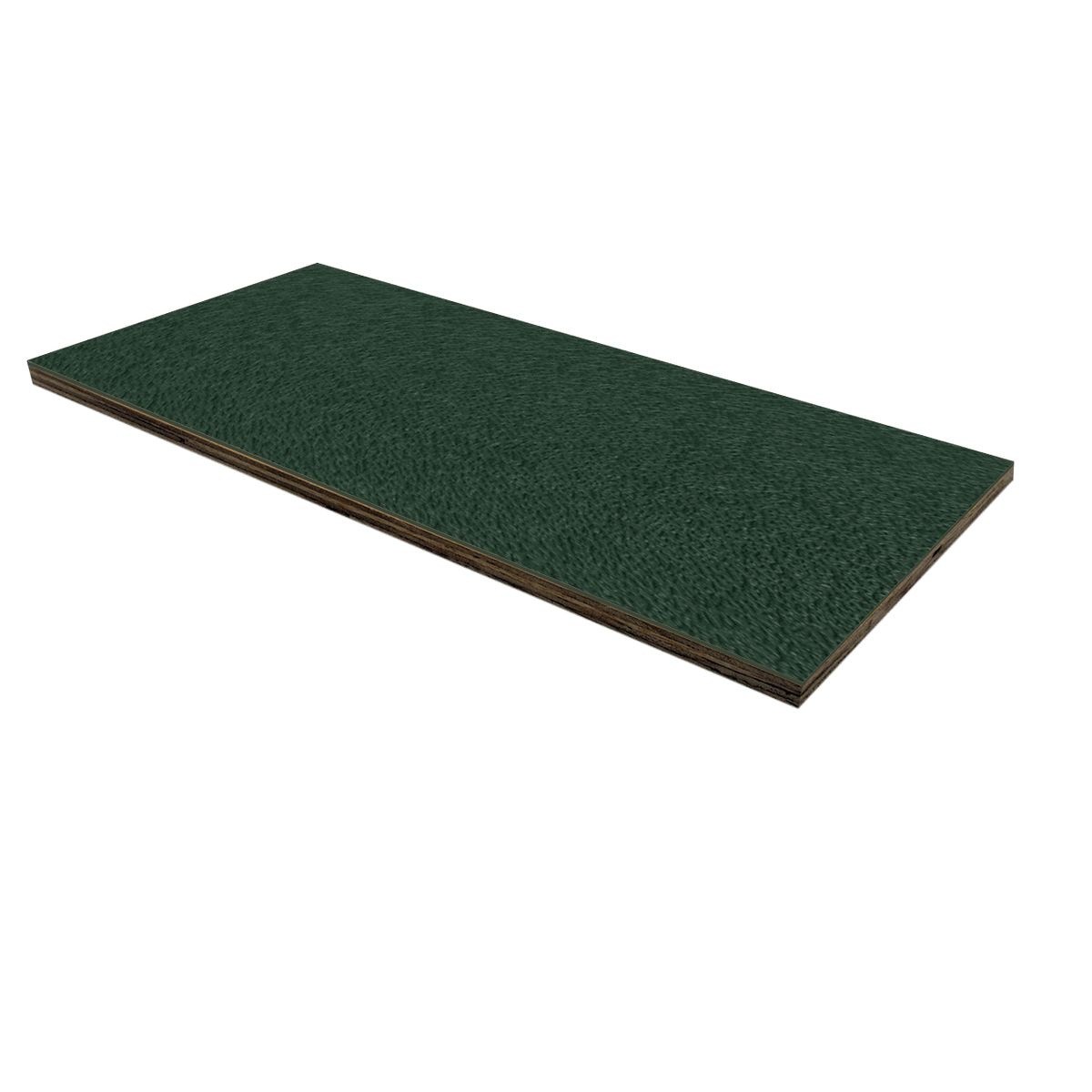 1/4&quot; Birch Plywood Laminate - Forest Green