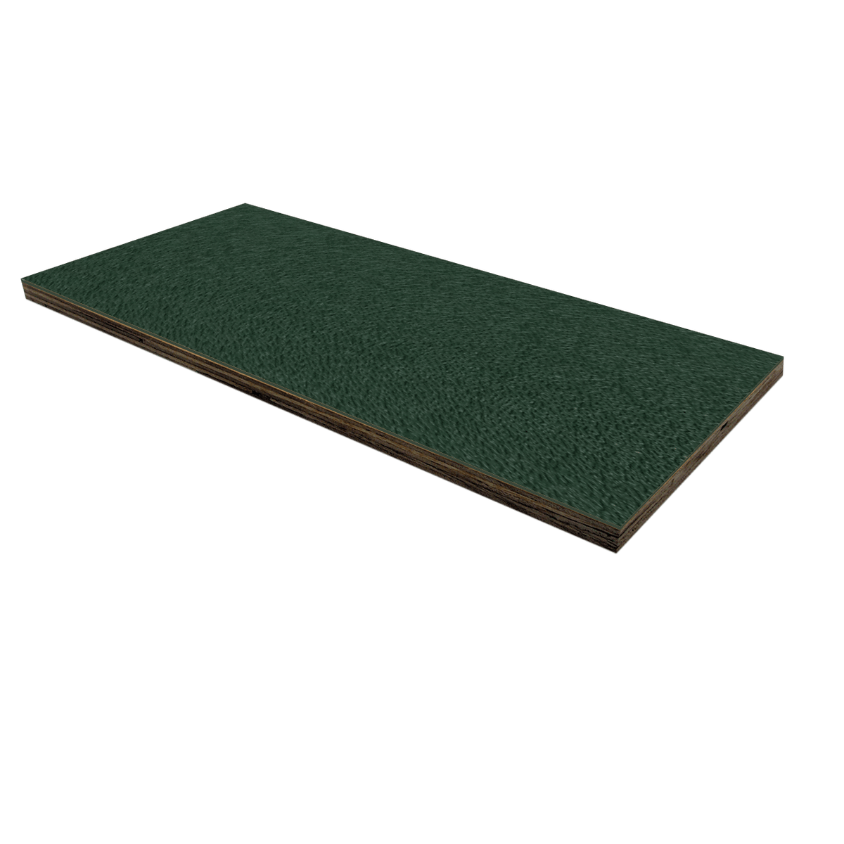 3/8&quot; Birch Plywood Laminate - Forest Green