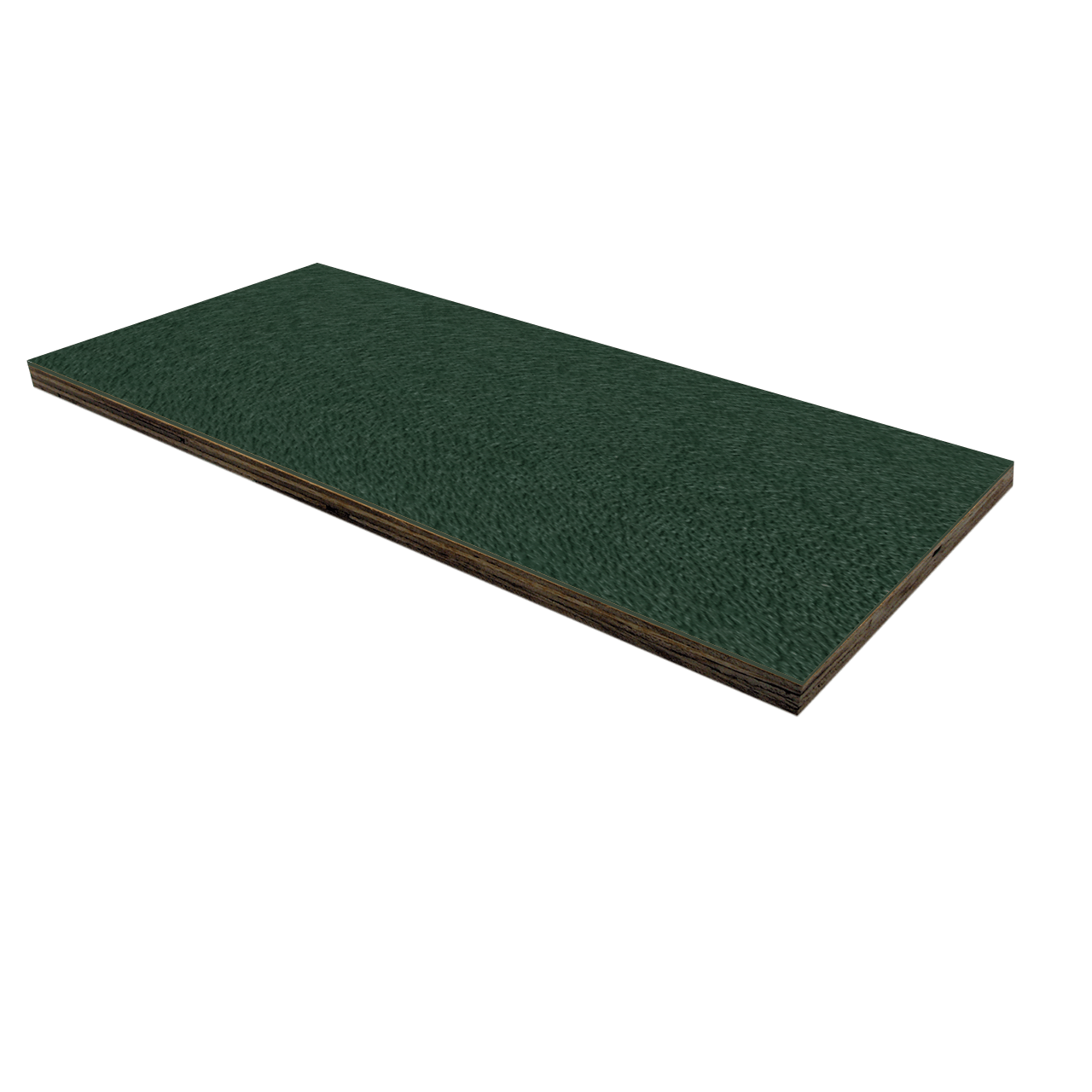 3/8" Birch Plywood Laminate - Forest Green