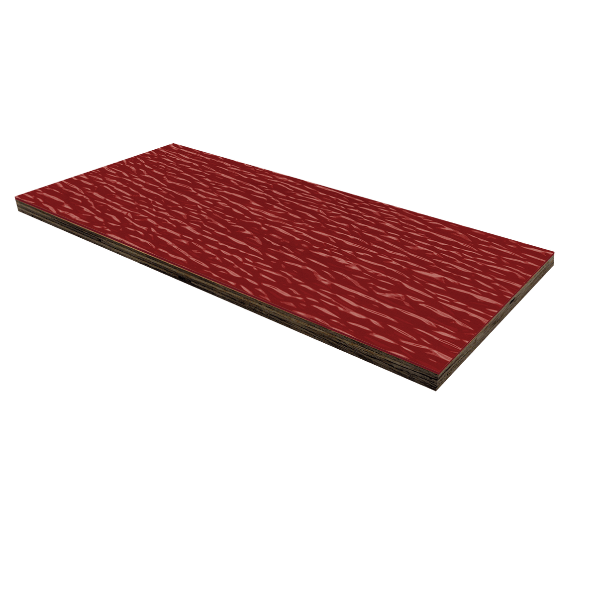 3/8&quot; Textured Fiberglass (FRP) Laminate - Red