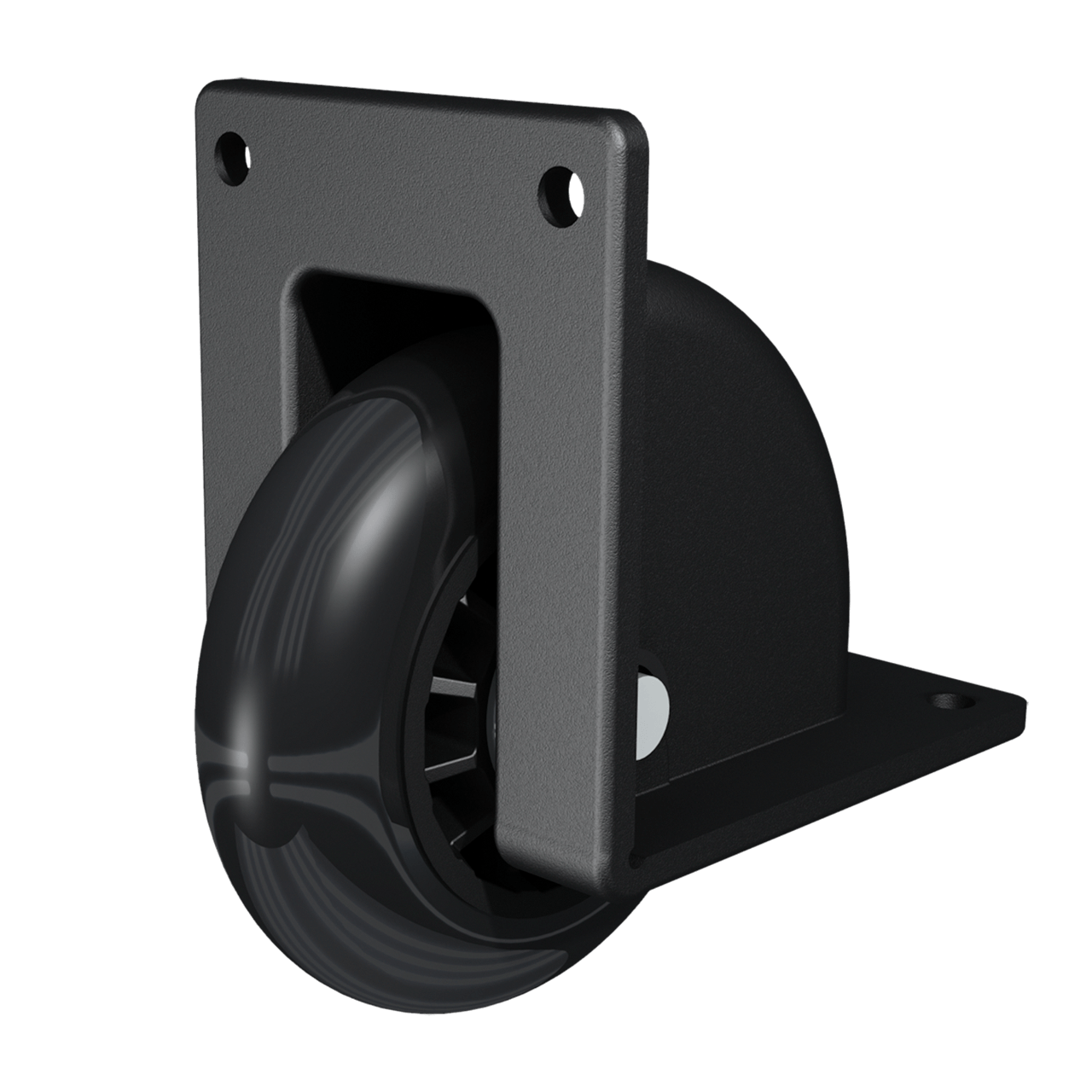 2-5/8" Recessed Edge Mount Caster
