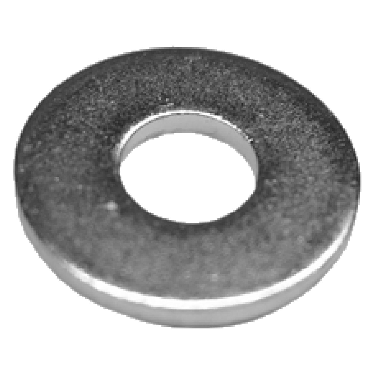 Steel Washer - 0.220", 3/4 view