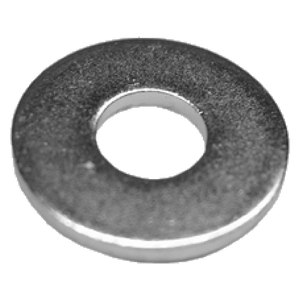 Steel Washer - 0.220", 3/4 view