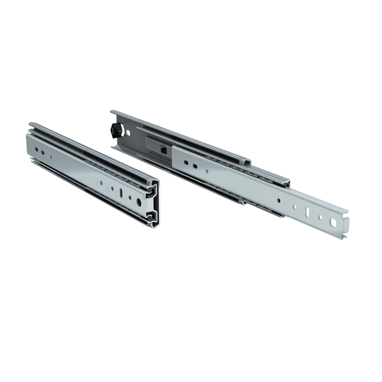 Pair of 12" 250lbs. full extension drawer slides