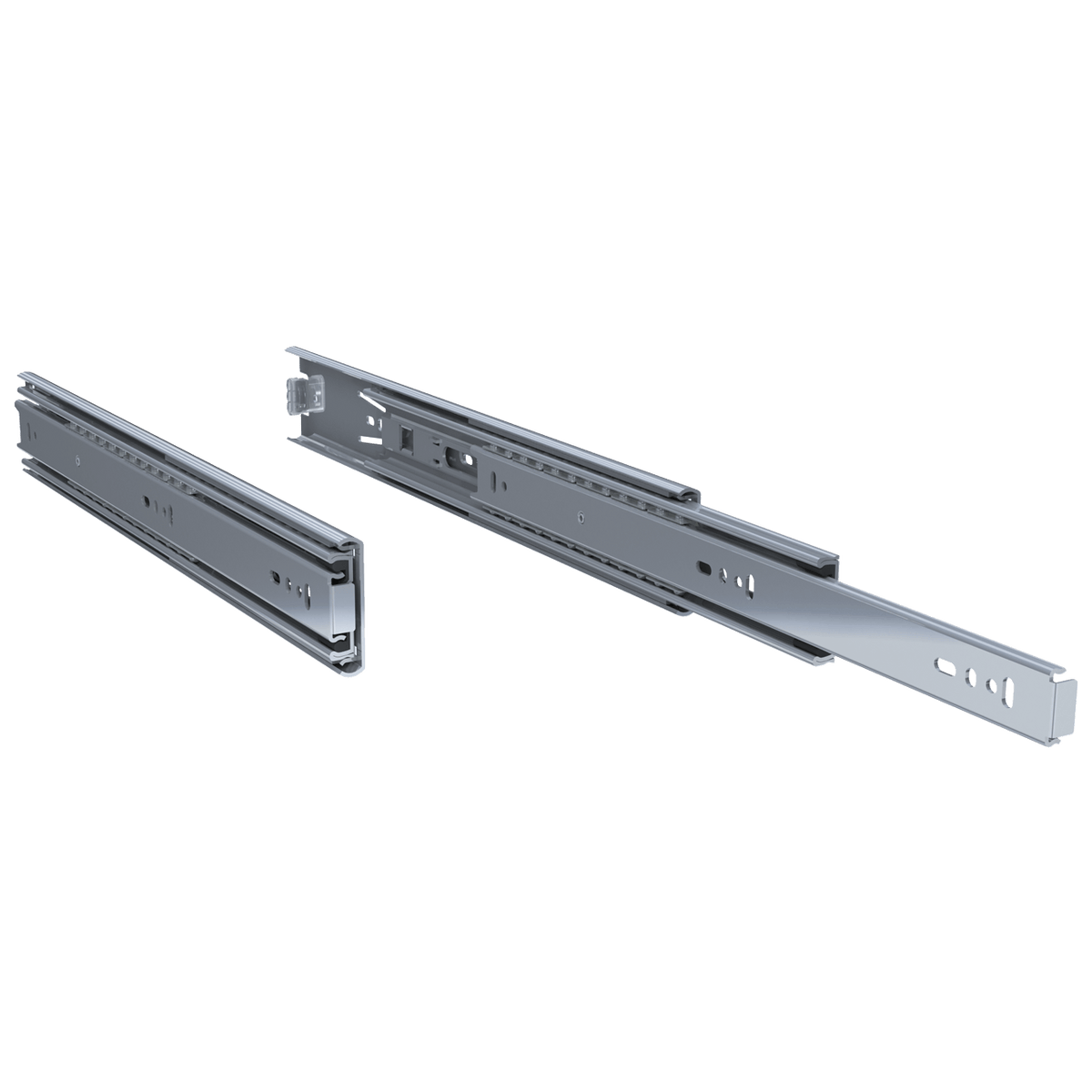 Pair of 14&quot; 130 lbs. full extension drawer slides