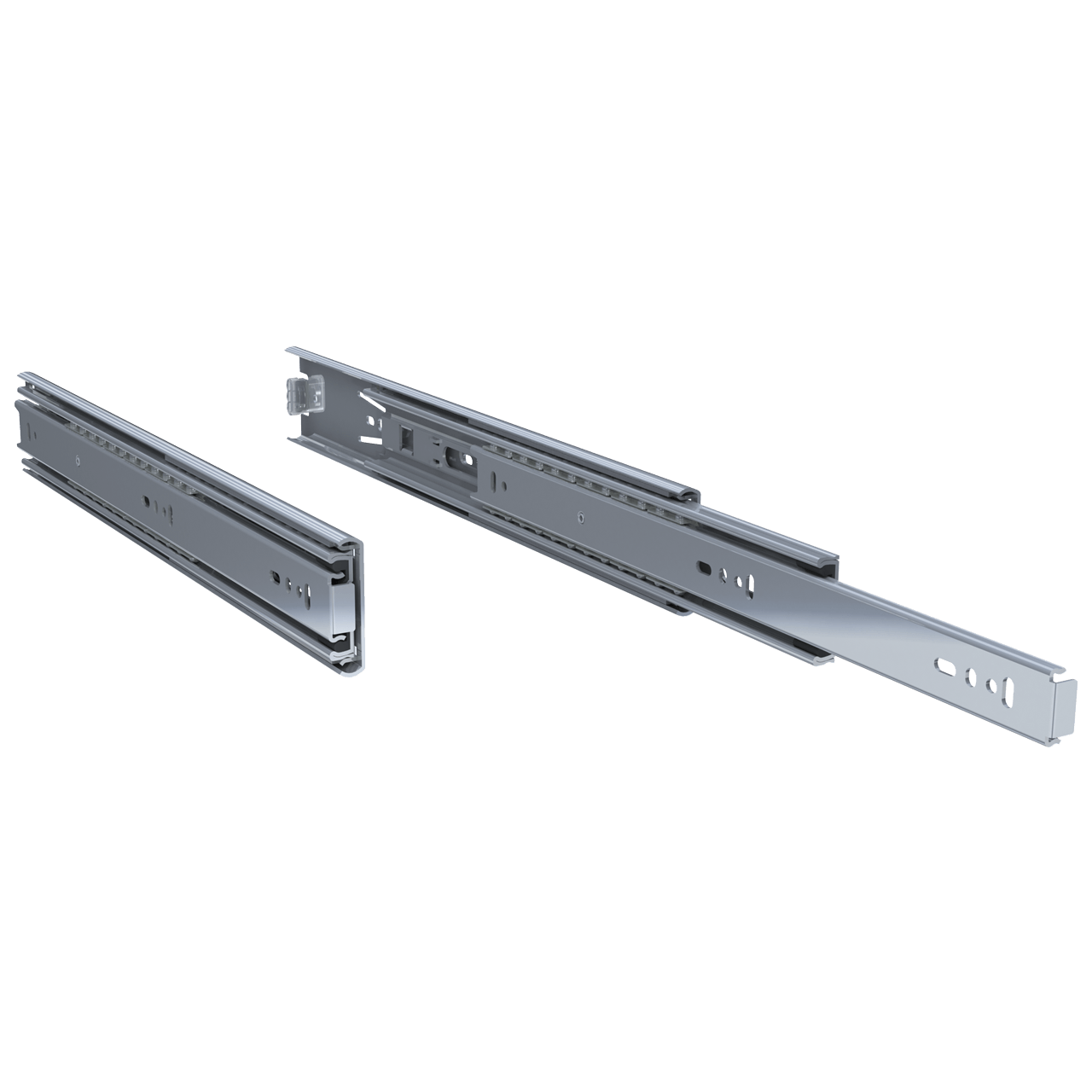 Pair of 14" 130 lbs. full extension drawer slides