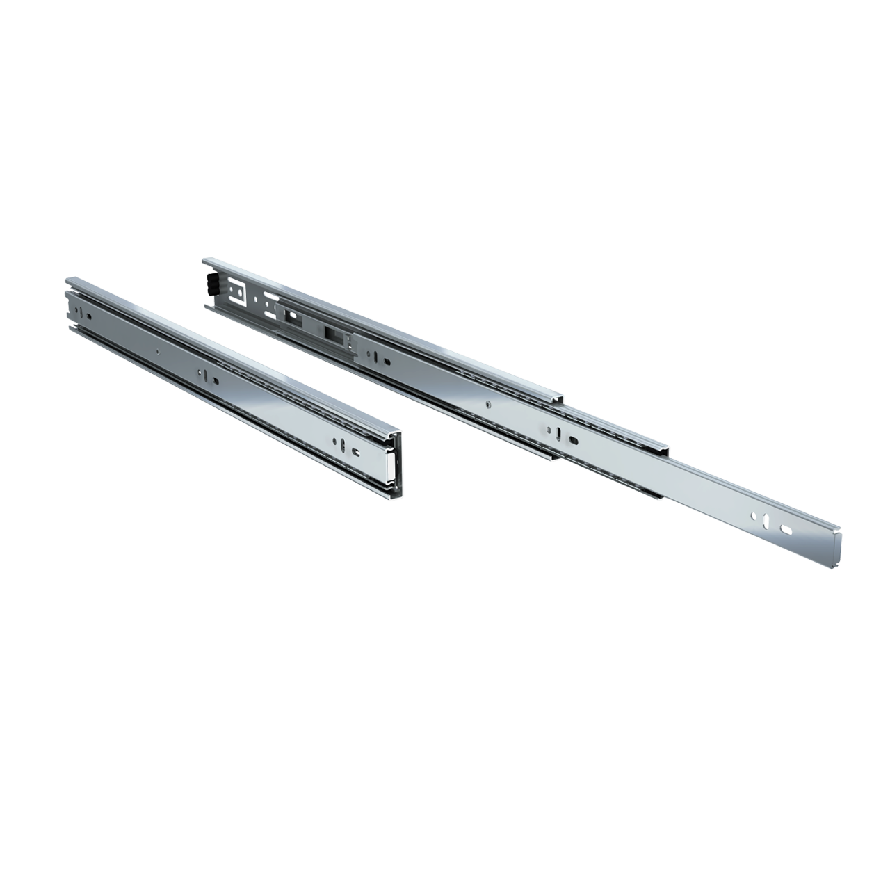 Pair of 20" 100 lbs. full extension drawer slides