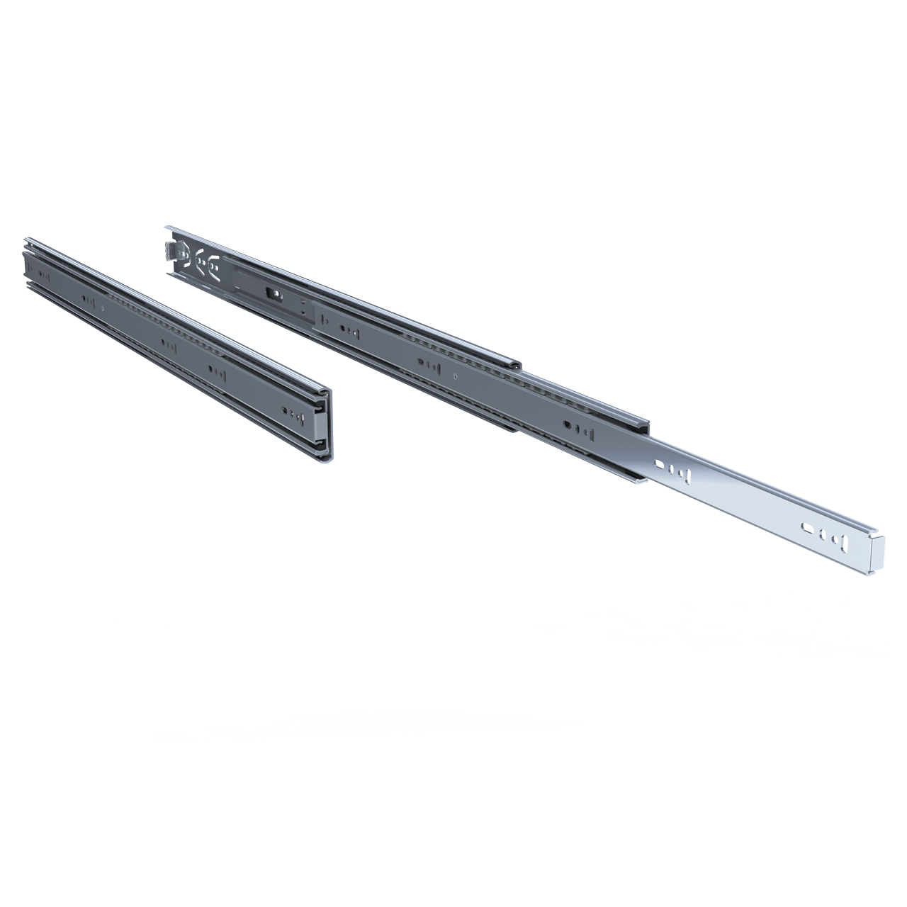 Pair of 26" 130 lbs. full extension drawer slides