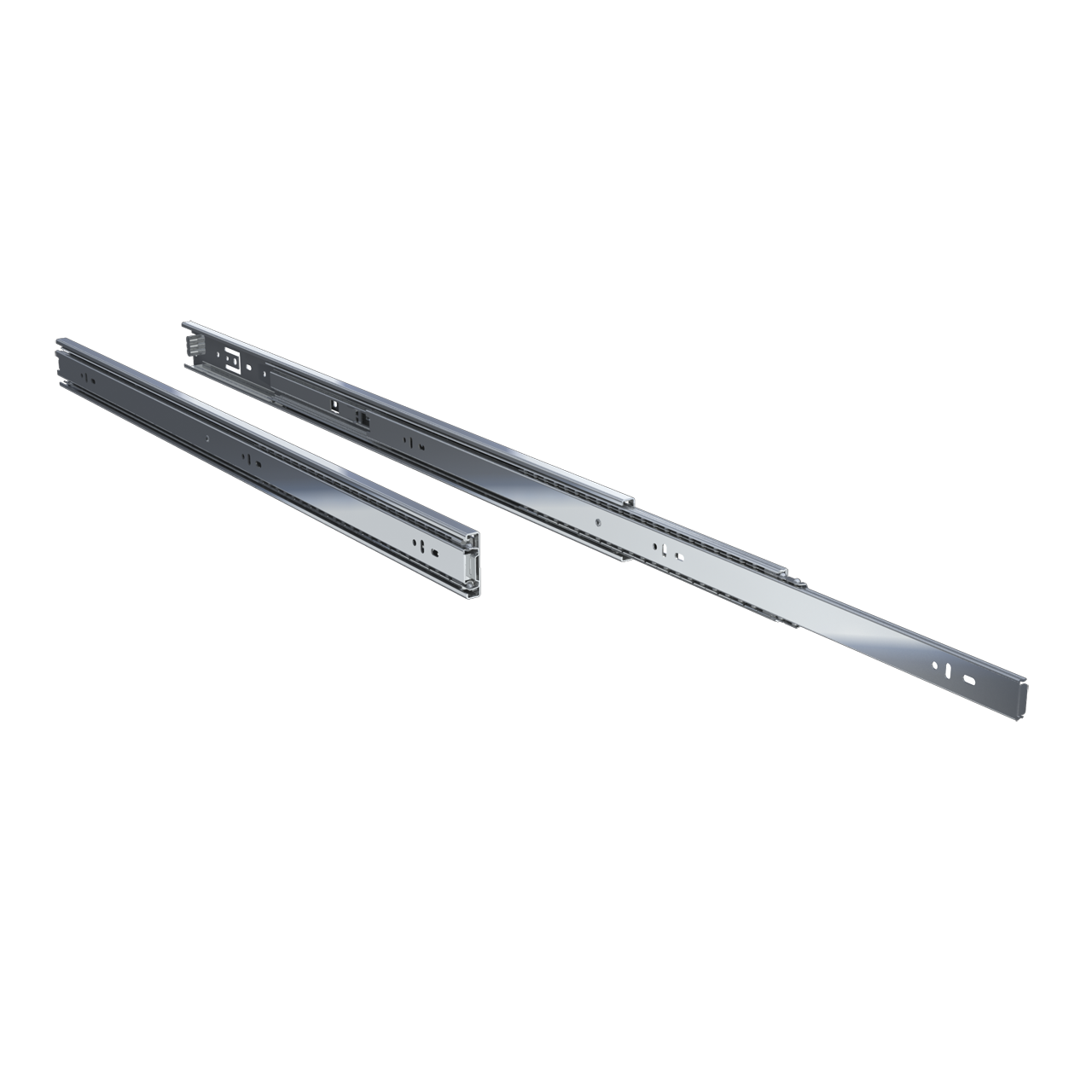 Pair of 28" 100 lbs. full extension drawer slides