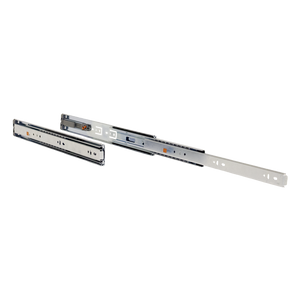 Pair of 16" 100 lbs. full extension soft close  drawer slides