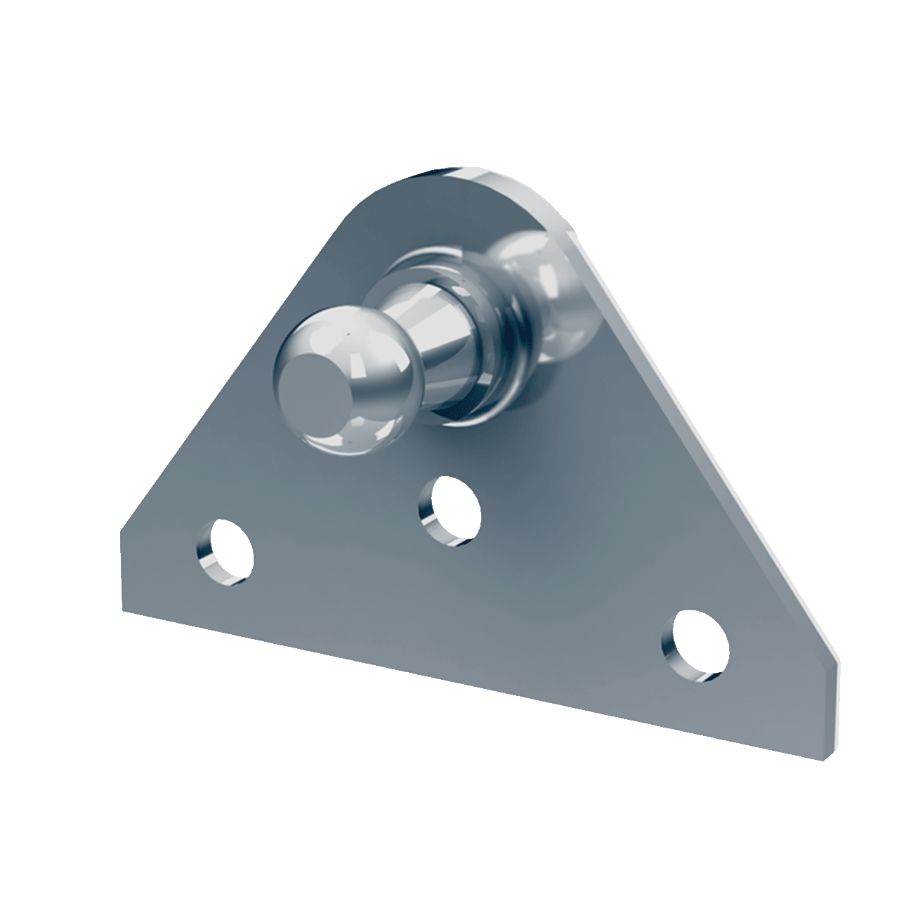 10MM Ball Stud Flat Mounting Bracket.