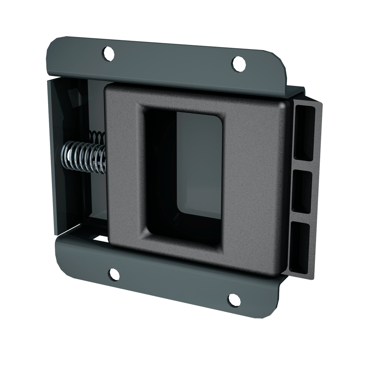 Southco B7-10-301-01 flush slide latch , perspective view