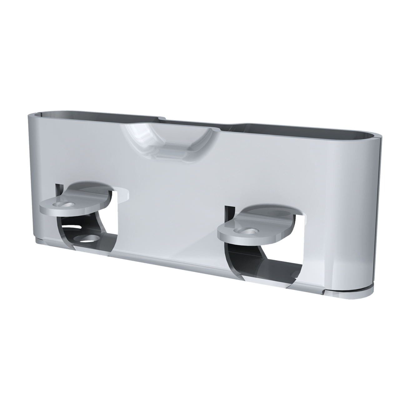 Southco Shallow Tab Roto-Lock - Receptacle - R2-0257-02 perspective view
