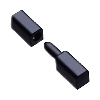 Southco 96-10-500-50 Lift-Off Hinge In-line Knuckle Style, Concealed Mount, Zinc Alloy, perspective view