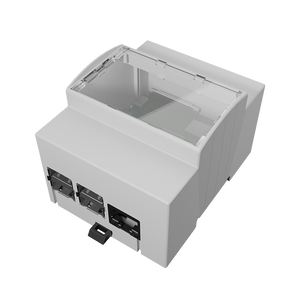 Italtronic Raspberry Pi 4 Model B 4M XTS Plastic Enclosure Case Kit, Grey - 25.0410000.RP4 (Raspberry PI not Included.)