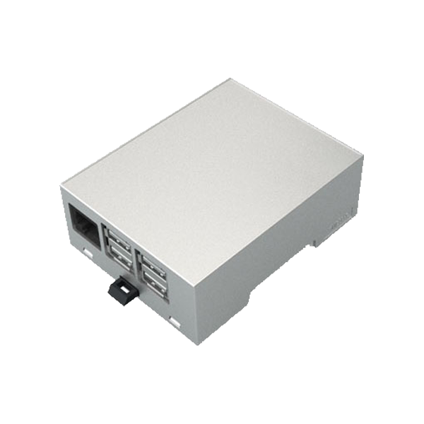 Italtronic Raspberry Pi B+ 4M Compact XTS Plastic Enclosure Case Kit, Grey - 33.0414000.RMB (Raspberry PI not Included.)