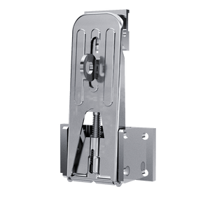 Heavy duty large adjustable lever catch with padlock loop and strike