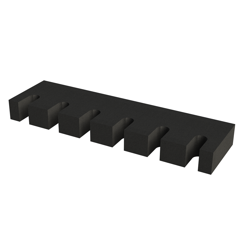 6 Rifle rack wall rest