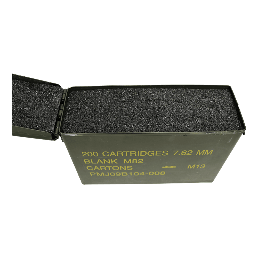 TCH Hardware Foam 30 Caliber Ammo Can - 2.25 x 3.5 x12.5in